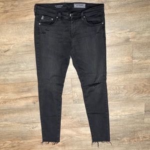 ADRIANO GOLDSCHEMED WOMENS DENIM “THE LEGGING ANKLE” JEANS SIZE 29R